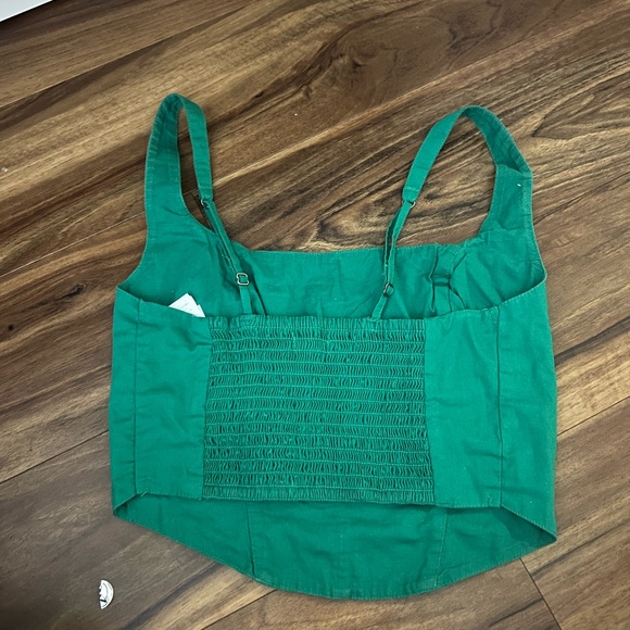 Abercrombie Green Top - Picture 2 of 2